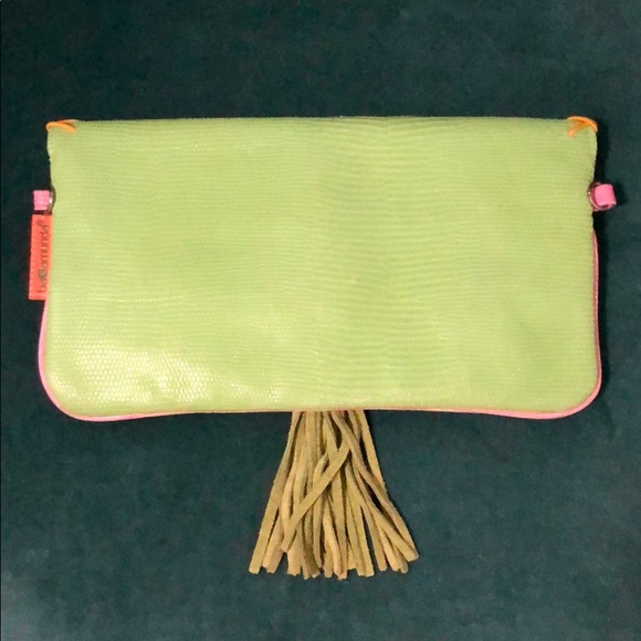 Bacamunda Colorful Python Clutch - Picture 2 of 11